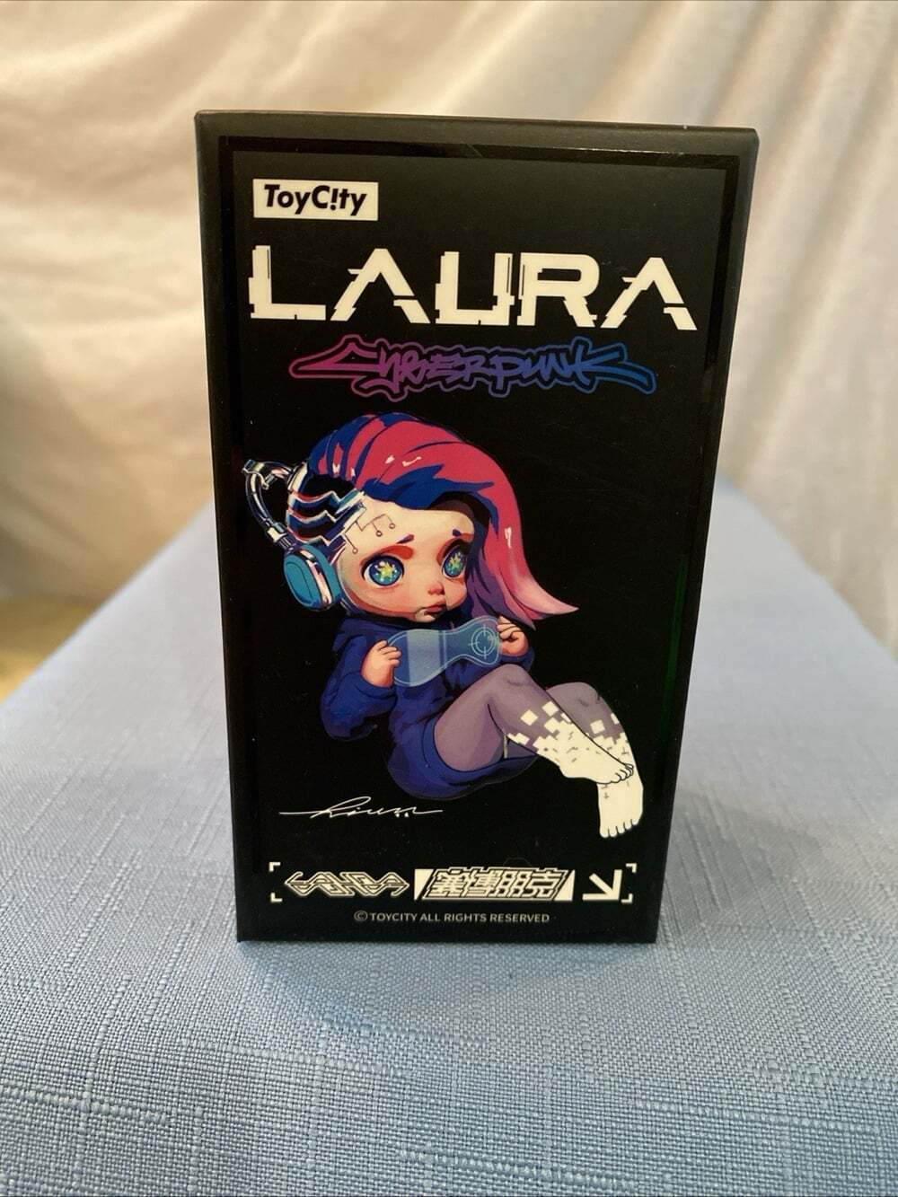 ToyCity LAURA Cyberpunk Figure Blind Box Card
